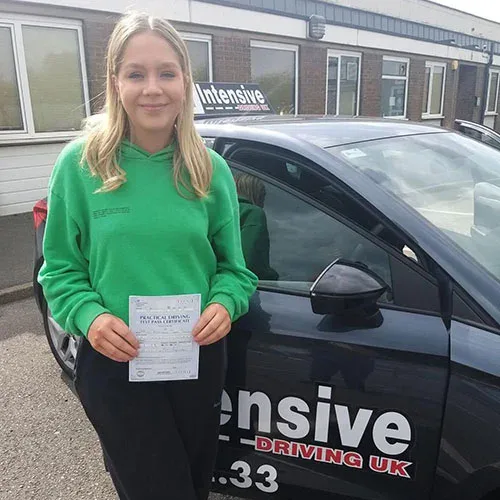 Driving School Grimsby Pass Student