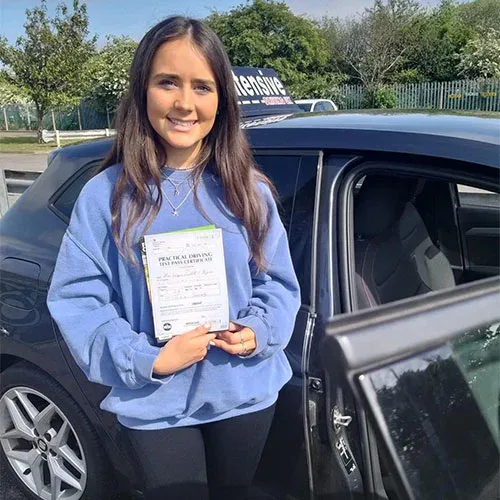 Driving Lessons Grimsby Pass Student
