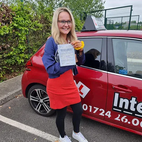 Driving Lessons Grimsby Pass Student