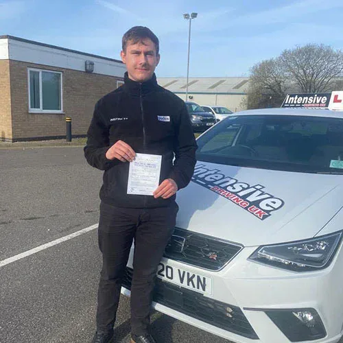 Driving Lessons Grimsby Pass Student