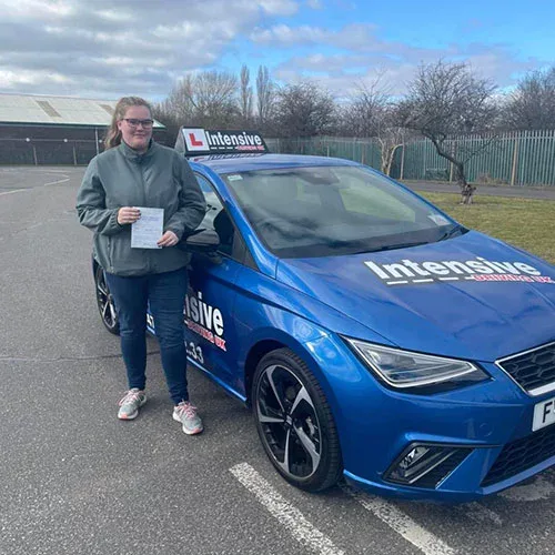Intensive Driving UK Pass Student