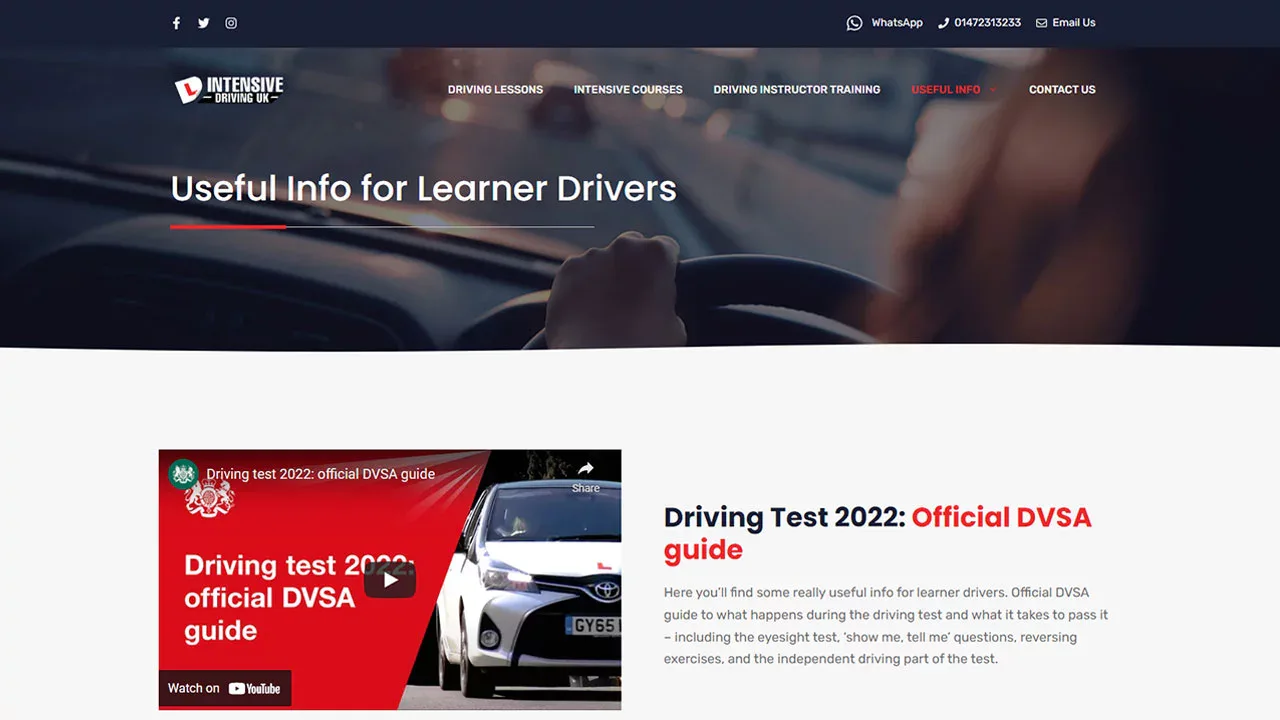 useful info for learner drivers Useful Info for Learner Drivers