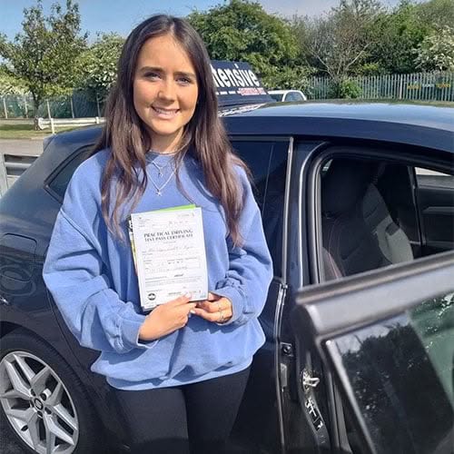 Driving Lessons Grimsby Pass Student